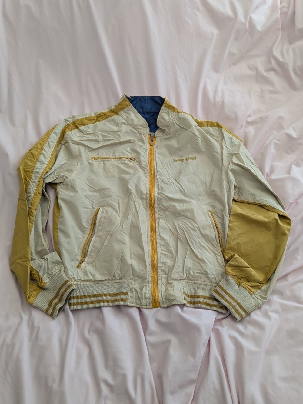 Diesel Tan/Blue Reversible Panther Jacket M